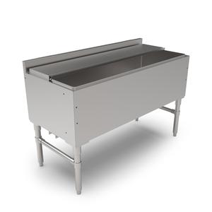 John Boos UBIB-2148-X Slim-Line 48" x 21" Stainless Steel Underbar Cocktail Unit
