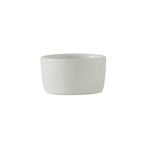 Tuxton China Inc BPX-0203 DuraTux 2 oz. Porcelain White Ramekin/Cheese Pipkin - 4 Doz