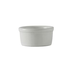 Tuxton China Inc BWX-035 DuraTux 3-1/2oz White Ceramic Round Ramekin - 4dz 