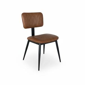 H&D Commercial Seating 6276 Heavy Duty Metal Chair w/ Padded Back & Seat