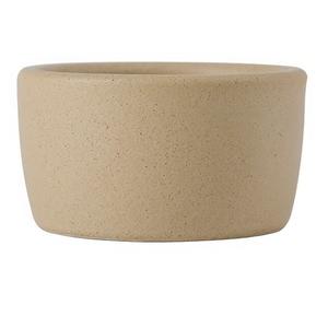 Tuxton China Inc VYX-0203 Zion 2oz Matte Beige Porcelain Ramekin/Cheese Pipken - 4dz 