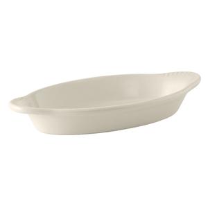 Tuxton China Inc BEN-150 DuraTux 17 oz. Amer White/Eggshell Ceramic Welsh Rarebit