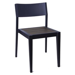 H&D Commercial Seating 7049 Stackable Aluminum Indoor/Outdoor Chair 