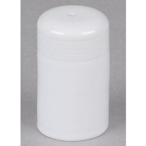 Tuxton China Inc BWJ-0301 DuraTux 2 oz. White Ceramic Salt Shaker - 1 Doz