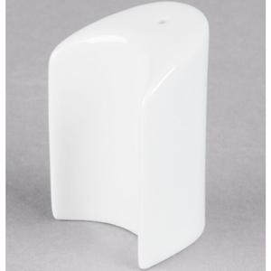 Tuxton China Inc GZP-732 TuxTrendz 2-7/8"H Porcelain White Salt Shaker - 1 Doz