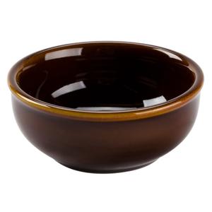 Tuxton China Inc BAB-050E DuraTux 5oz Caramel Ceramic Sauce/Salsa Dish - 1dz 