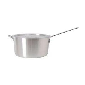 Tuxton China Inc WASPL296 TUXWARE 9.25qt Aluminum Sauce Pan with Helper Handle & Lid 