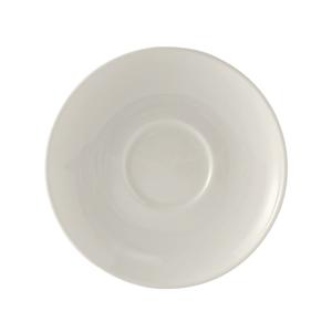 Tuxton China Inc AMU-088 Modena 6-1/2in Diameter Pearl White Ceramic Saucer - 2dz 