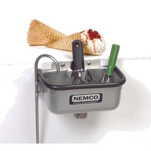 Nemco 77316-10A Spadewell Stainless Steel 10in Ice Cream Dipper Well 