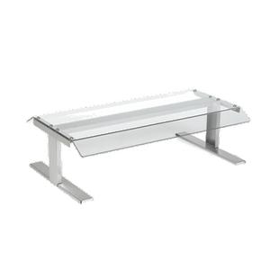 Nemco 8018-CGD 19" x 17.5" Pass-Through Polycarbonate Canopy Sneeze Guard