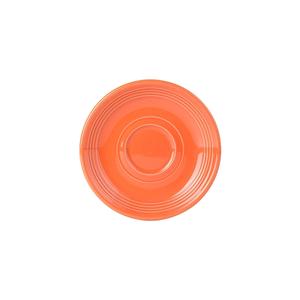 Tuxton China Inc CPE-060 Concentrix 6in Diameter Papaya Ceramic Saucer - 2dz 