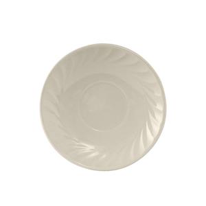 Tuxton China Inc MEE-056 Meridian 5-3/4in Diameter Amer White/Eggshell Saucer - 3dz 