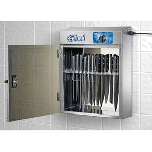 Edlund KSUV-18 Stainless Steel Helios UV Antimicrobial Knife Cabinet 
