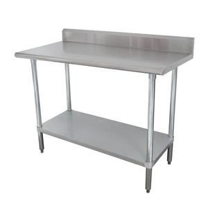 Advance Tabco KMSLAG-364-X 48"W x 36"D All Stainless Steel Work Table 16 Gauge Top 