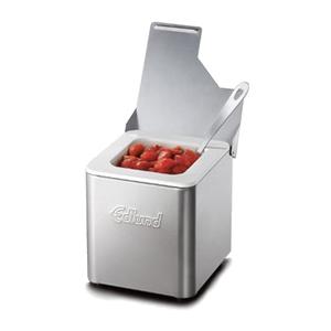 Edlund CSW-016 Stainless Steel 1/6 Pan Cold Pan Box w/ White Plastic Insert