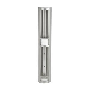 Vollrath LD2-2 25-1/2"H x 4-1/3"D Wall Mount 2 Compartment Lid Dispenser 