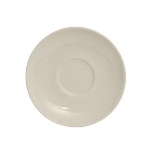 Tuxton China Inc VEE-064 Venice 6-1/2in Dia. Amer White/Eggshell Ceramic Saucer - 3dz 