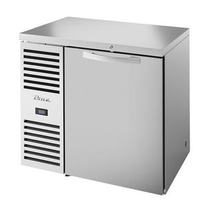 True TBR36-RISZ1-L-S-S-1 36"W One-Section Refrigerated Back Bar Cooler - Stainless 
