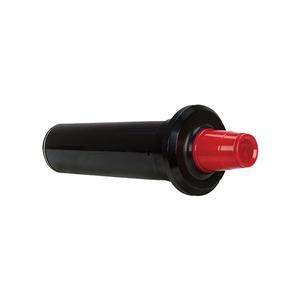 Dispense-Rite SLR-2S 17in Black Plastic Spring Loaded In-Counter Cup Dispenser 