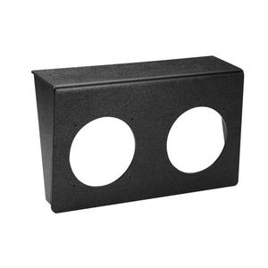 Dispense-Rite UCMB-2BT Black Polystyrene 15.5in x 5in Surface Mount Dispenser Bracket 