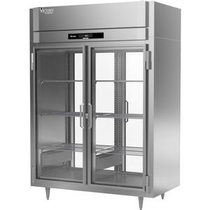 Victory Refrigeration HS-2D-1-EW-PT-GD UltraSpec™ 55.6cuft Two-Section Pass-Thru Heated Cabinet 