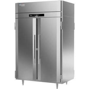 Victory Refrigeration HSA-2D-1-PT UltraSpec™ 46.5cuft Two-Section Pass-Thru Heated Cabinet 