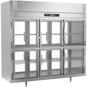 Victory Refrigeration RSA-3D-S1-EW-PT-HG-HC UltraSpec™ 84.9cuft Three-Section Reach-In Refrigerator 