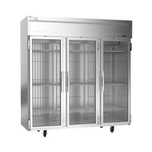 Victory Refrigeration VERSA-3D-GD-HC Elite™ 71.52cuft Three-Section Reach-In Refrigerator 