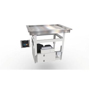 Duke Manufacturing RFT1-SL 29inx 21"D 1 Pan Recessed Slimline Drop-In Frost Top 