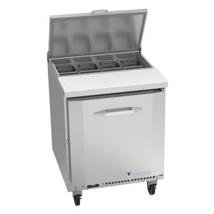 Victory Refrigeration VSP27HC-08 UltraSpec™ 27" Wide 8 Pan Sandwich Prep Table