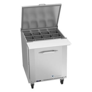 Victory Refrigeration VSP27HC-12B UltraSpec™ 27" Wide 12 Pan Mega Top Sandwich Prep Table