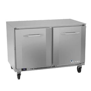 Victory Refrigeration VUF48HC 48" Two-Section Undercounter Freezer