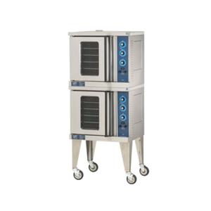 Duke Manufacturing 59-E4XX Electric Half-Size Double Stack Floor Model Convection Oven 