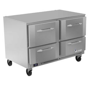 Victory Refrigeration VURD48HC-4 48in Two-Section 4 Drawer Undercounter Refrigerator 