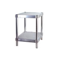 Prairie View Industries NSF 36in x 18in x 24in Aluminum Food Service Equipment Stand - A182436-2 