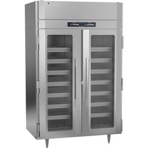 Victory Refrigeration WCDT-2D-S1-HC 42.02 cu.ft. Two-Section Dual-Temp Refrigerated Wine Cooler