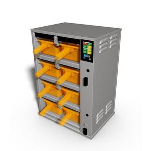 Duke Manufacturing RFHU-42-4 ReadyFlex 4x2 Compartment Hot Holding Cabinet 