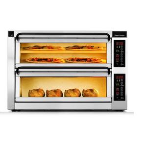PizzaMaster PM 352ED-3DW 38" Wide Two Deck Electric Countertop Pizza Oven