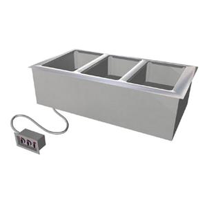 Duke Manufacturing ADI-2E-SW Drop-In (2) Section Electric Sealed Well Hot Food Unit 