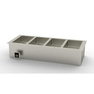 Duke Manufacturing WWG4-SB Drop-In (4) Section Electric Waterless Hot Food Well