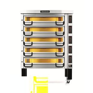 PizzaMaster PM 935ED 71in Wide Five Deck Electric Pizza Oven 