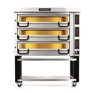 PizzaMaster PM 933ED 71in Wide Three Deck Electric Pizza Oven 