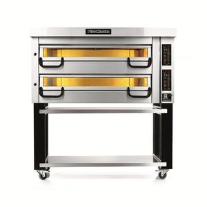 PizzaMaster PM 842ED 81.5" Wide Two Deck Electric Pizza Oven