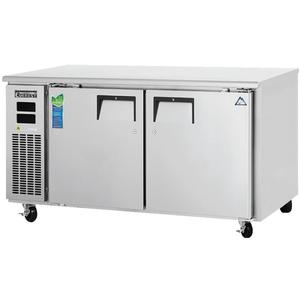 Everest Refrigeration ETRF2-24 59.25" Wide Dual Temp Worktop Refrigerator/Freezer