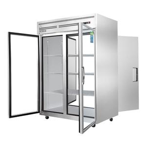 Everest Refrigeration ESPT-2G-2S 50in Wide Two Section Pass-Thru Refrigerator 