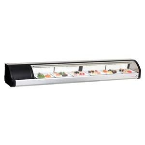 Everest Refrigeration ESC83L 82.63in Wide Refrigerated Countertop Sushi Display Case 