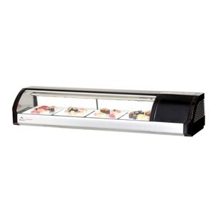 Everest Refrigeration ESC59R 59in Wide Refrigerated Countertop Sushi Display Case 