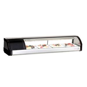 Everest Refrigeration ESC59L 59" Wide Refrigerated Countertop Sushi Display Case
