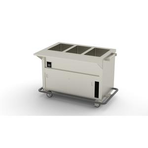 Duke Manufacturing EPW-3-CBSS Thurmaduke 16in Electric Portable Waterless 3 Well steam table 