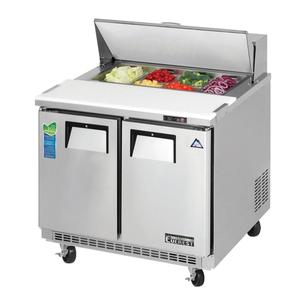 Everest Refrigeration EPBNSR2 36" Wide 8 Pan One Section Sandwich Prep Table